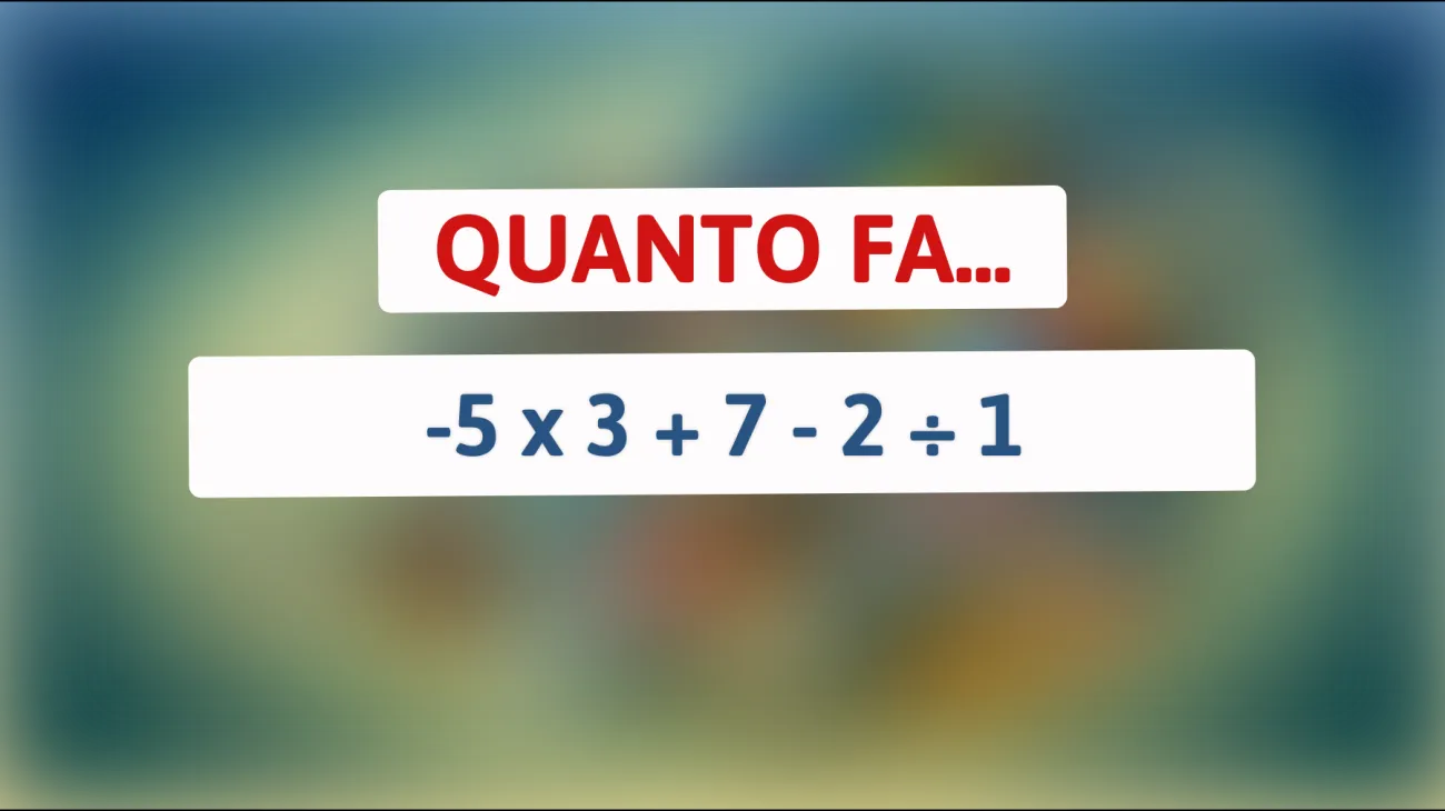 \"Solo i veri geni riescono a risolvere questo semplice calcolo: scopri se sei uno di loro!\""