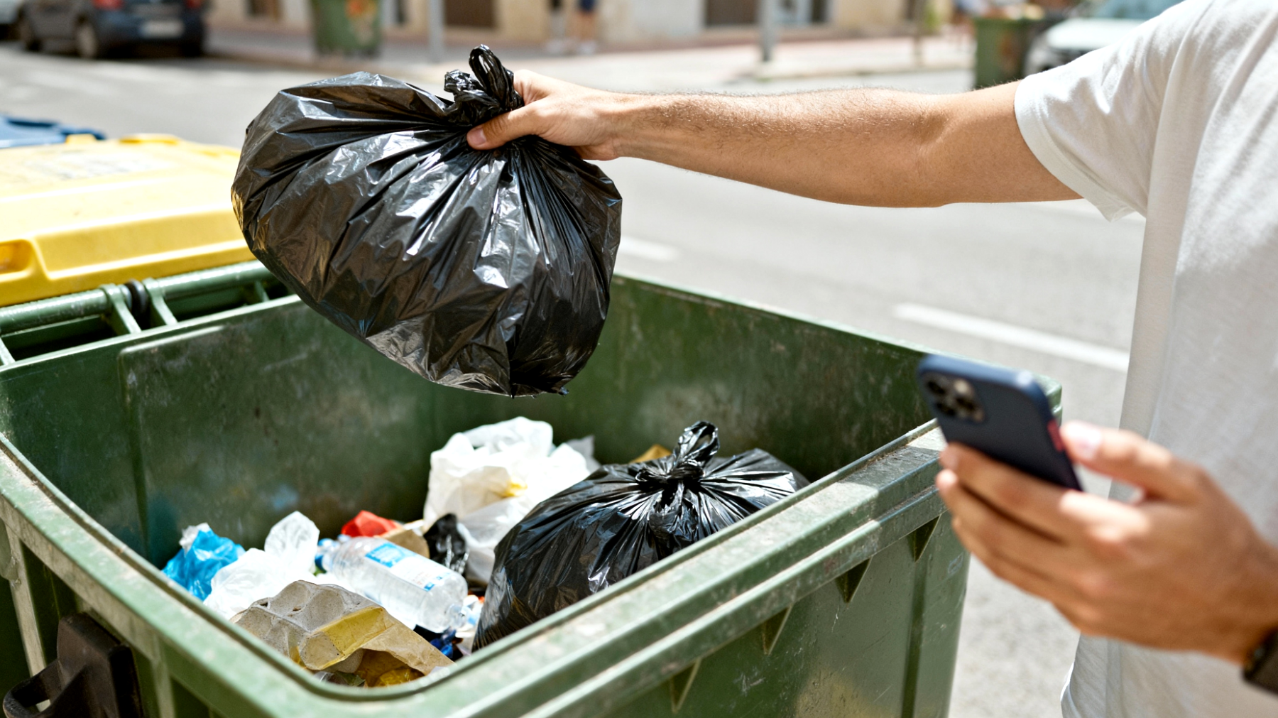 Contenitori per raccolta differenziata"